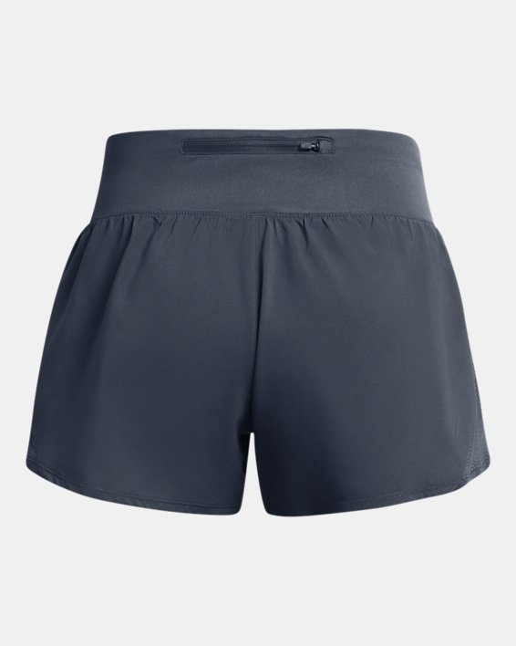Women's UA Fly-By Elite 3" Shorts in Gray image number 5